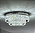 Luminária Plafon LED Lustre Cristal Redondo 3 Cores Com Controle - Imagem 3