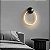 Luminária Arandela LED Corda Oval Brilhante - Branco Quente 3000k - Imagem 2
