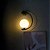 Luminária Arandela Led Lua Minguante Cristal AR30 Branco Quente 3000k - Imagem 3