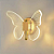 Luminária LED Arandela Parede Borboleta 3 Cores em 1 - Imagem 2