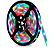 Fita LED 5 Metros 2811 12v Digital 30 Leds Siliconada IP67 RGB - Imagem 1