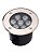 Spot Balizador LED 7W Embutir Para Chão Jardim e Piso Branco Quente IP67 A Prova D'Agua - Imagem 3
