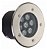 Spot Balizador LED 7W Embutir Para Chão Jardim e Piso Branco Quente IP67 A Prova D'Agua - Imagem 5