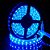 Fita LED 5050 Azul Siliconada Prova D'água 5 Metros + Fonte - Imagem 3