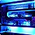 Fita LED 5050 Azul Siliconada Prova D'água 5 Metros + Fonte - Imagem 6