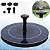 Chafariz Solar Redondo Para Lagos Piscinas Banho de Pássaros Com Variação de Bico - Imagem 4