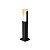 KIT 20 Luminária LED Poste Balizador 10W Preto Para Jardim Posto 30cm Bivolt a Prova d'água IP67 Branco Quente 3000k - Imagem 1