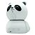 Câmera Espião Urso Panda Visão Noturna IP Inteligente panorâmica 360° Bebê Microfone Alto Falante - Imagem 4