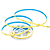 Fita LED 5 Metros Cob 3528 12v 360 Leds IP20 Rosa - Imagem 4