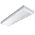 Kit 5 Luminária Plafon Led 48w 30x120 Retangular Sobrepor Branco Neutro 4000k - Imagem 1