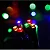 Pisca Pisca Solar Cordão 100 LEDs Fio Preto 10m Colorido Com Controladora - Imagem 3