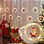 Cortina Fio Fada Pisca Pisca Led 3 Metros 10 Argolas Enfeites decoração Natal 110v Branco Quente 3000K - Imagem 4