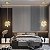 Lustre Pendente LED Folha De Bordo Gold Branco Quente 3000K - Imagem 3