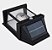 Luminária Arandela Solar Com Lâmpada LED De Parede Externa Com Sensor 3 Funções - Imagem 6