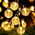 Kit 5 Pisca-Pisca LED Solar 50 LEDs Decoração de Natal Jardim Branco Quente - Imagem 3