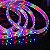 Fita LED 110v 5050 100 Metros RGB Multicolorido A prova D'Água - Imagem 4