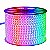Fita LED 110v 5050 100 Metros RGB Multicolorido A prova D'Água - Imagem 1