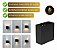 Luminária Arandela LED 5W Facho Duplo Ajustável Externo A prova d'agua IP66 Branco Quente 3000k - Preto - Imagem 5