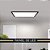 Luminária Plafon LED 36W 40x40 Quadrado Embutir Branco Frio 6000k - Borda Preta - Imagem 2