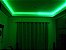 Fita LED 5050 Verde Siliconada Prova D'água 5 Metros + Fonte - Imagem 4