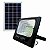 Refletor Painel Solar 200W LED Bateria Litio Recarregável Com Controle Branco Frio IP67 - Imagem 1