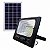 Refletor Painel Solar 100W LED Bateria Recarregável Litio Com Controle Branco Frio IP67 - Imagem 2