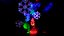 Luminária LED 5W Espeto De Jardim Laser Enfeite Natal A prova D'Água - Imagem 4