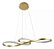 Luminária Lustre Pendente  LED Infinite Branco Quente - Imagem 1