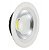 Spot 20W LED Dicróica Redondo Gesso Sanca De Embutir Branco Frio 6000k - Imagem 3
