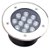 Spot Balizador LED 12W Embutir Para Chão Jardim e Piso Branco Frio IP67 A Prova D'Agua - Imagem 2