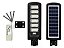 KIT5 Luminária Pública De Poste Solar 300W LED Com Sensor e Controle - Imagem 2