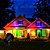 Luminária Projetor LED 5W Espeto de Jardim Laser Natal Nevada colorido - Imagem 2