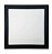 Luminária Plafon LED 25W 30x30 Quadrado Embutir Branco Quente 3000k - Borda Preta - Imagem 2
