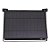 Refletor Solar LED 50W Placa Recarregável A Prova D'água Dobrável Ajustável Com Controle Branco Frio IP67 - Imagem 6