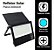 Refletor Solar LED 300W Placa Recarregável A Prova D'água Dobrável Ajustável Com Controle Branco Frio IP67 - Imagem 3