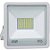 Refletor Holofote LED 50W SMD IP65/IP66 A prova D'Água Branco Frio 6000k Carcaça Branca - Imagem 1
