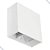 Luminária Arandela LED 5W Facho Duplo Ajustável Externo A prova d'agua IP66 Branco Quente 3000k - Branco - Imagem 2
