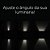 Luminária Arandela LED 5W Facho Duplo Ajustável Externo A prova d'agua IP66 Branco Frio 6000k - Branco - Imagem 4