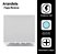 Luminária Arandela LED 5W Facho Duplo Ajustável Externo A prova d'agua IP66 Branco Frio 6000k - Branco - Imagem 2