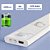 Luminária LED Barra Difusa C/Sensor De Movimento Luz Recarregável USB 3 Cores Cozinha Armário Roupeiro 60cm - Imagem 6
