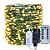 Luz LED Fio Fada Natal Cordão Verde 50m 500leds IP44 Com Controle Branco Quente 3000k - Imagem 1