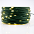 DUPLICADO - Luz LED Fio Fada Natal Cordão Verde 50m 500leds IP44 Com Controle Branco Quente 3000k - Imagem 1