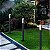 Luminária LED Poste Balizador 10W Preto Para Jardim Posto 60cm Bivolt a Prova d'água IP67 Branco Quente 3000k - Imagem 10