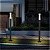 Luminária LED Poste Balizador 10W Preto Para Jardim Posto 60cm Bivolt a Prova d'água IP67 Branco Quente 3000k - Imagem 9
