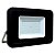Refletor MicroLED Ultra Thin 150W Black Type Branco Frio 6000K Carcaça Preta - Imagem 1