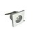 Spot LED COB 1W Quadrado Embutir Branco Frio 6000k - Imagem 1