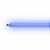Lâmpada 18W 120m LED Tubular T8 - Azul - Imagem 1