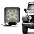 Farol de Milha 27W LED Quadrado Auxiliar Automotivo - Imagem 3