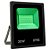 Refletor MicroLED Ultra Thin 30W Black Type Verde Carcaça Preta - Imagem 1
