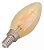 Lâmpada 4W LED Vela E14 Chama Vintage Carbon Branco Quente 2600K - Imagem 2
